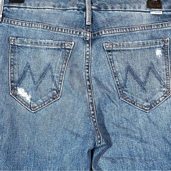 Mother The Looker Ankle Fray Jeans Not Cut & Pasted Size 24 - Picture 6 of 11